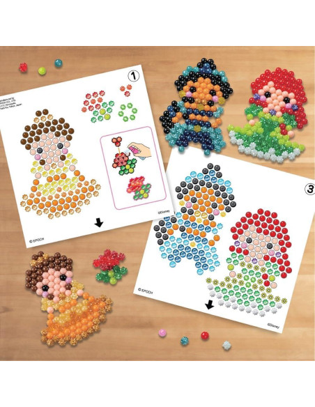 Conjunto de Manualidades Aquabeads Disney Princesas 900 Piezas Conjunto de Manualidades Aquabeads Disney Princesas 900 Piezas