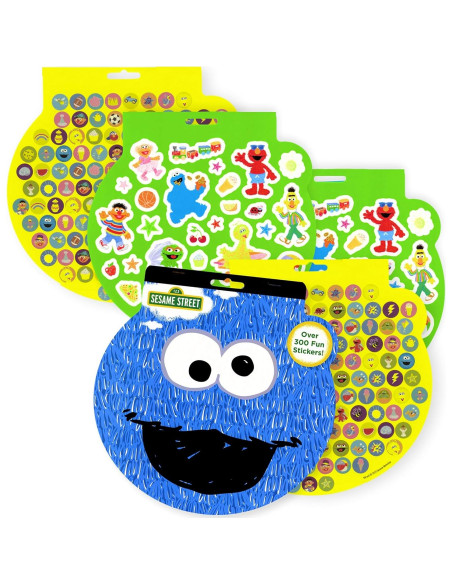 Libro de Pegatinas Plaza Sésamo Monstruo de Galletas 300 Pzs Libro de Pegatinas Plaza Sésamo Monstruo de Galletas 300 Pzs