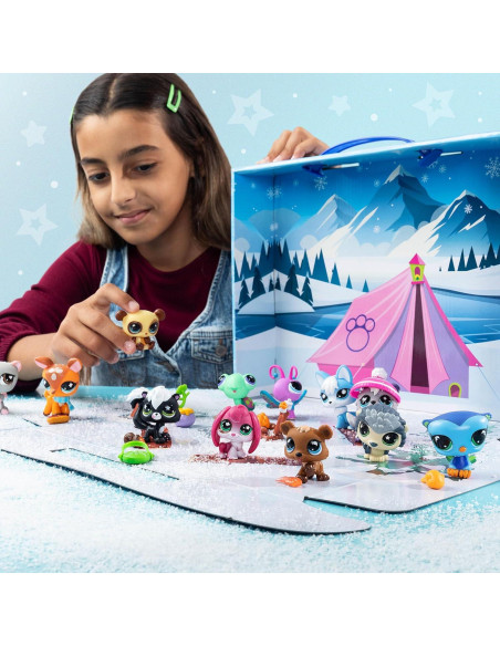 Littlest Pet Shop Juego de Campamento Acogedor - 12 Mascotas y Accesorios Littlest Pet Shop Juego de Campamento Acogedor - 12 Mascotas y Accesorios