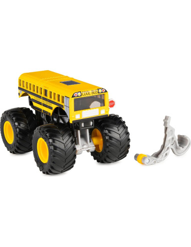 Camión Monster Truck Die-Cast Monster Jam 1:64 con Wheelie