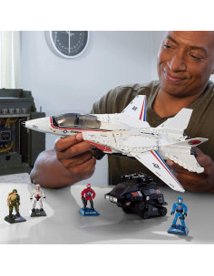 Set de Construcción G.I. Joe MEGA Skystriker vs Cobra H.I.S.S. 617 Piezas 2