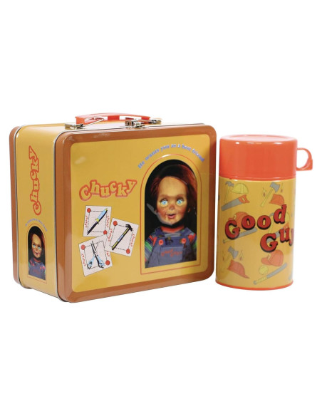 Caja de Almuerzo de Lata Chucky Good Guys Surreal 19.7x17.1cm Caja de Almuerzo de Lata Chucky Good Guys Surreal 19.7x17.1cm