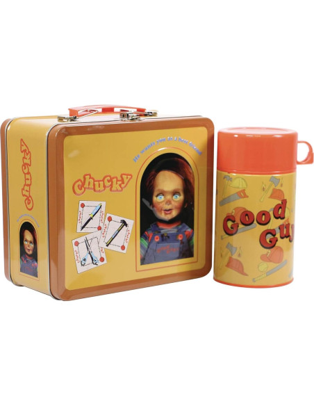 Caja de Almuerzo de Lata Chucky Good Guys Surreal 19.7x17.1cm Caja de Almuerzo de Lata Chucky Good Guys Surreal 19.7x17.1cm