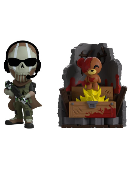 Figura de Vinilo Youtooz Call of Duty Ghost 11.7 cm y Caja Misteriosa 12.4 cm Figura de Vinilo Youtooz Call of Duty Ghost 11.7 cm y Caja Misteriosa 12.4 cm