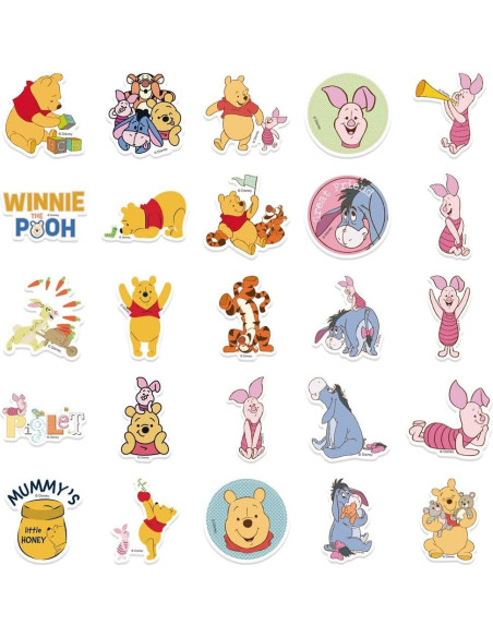 50 Pegatinas de Caricaturas Wanhuatong - Vinilo Impermeable 50 Pegatinas de Caricaturas Wanhuatong - Vinilo Impermeable