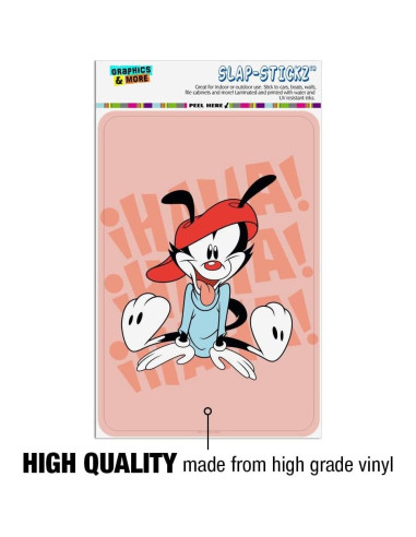 Adhesivo Decorativo Animaniacs Wakko 15.24x10.16cm