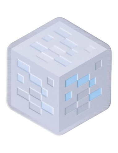 Set de 4 Posavasos de Metal Minecraft Paladone con Respaldo de Corcho