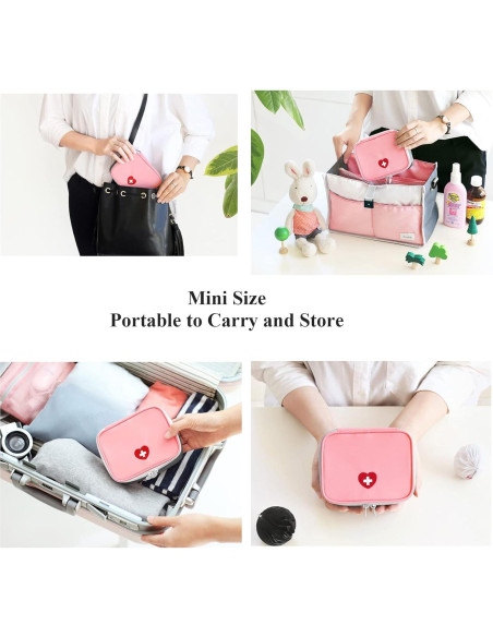 Bolsa de Primeros Auxilios Portátil Haozaikeji - Tamaño Mini y Grande Bolsa de Primeros Auxilios Portátil Haozaikeji - Tamaño Mini y Grande