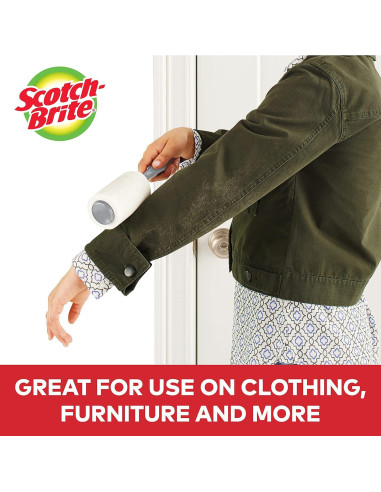 Rodillo Quitapelusas Scotch-Brite 5 Rodillos 475 Hojas