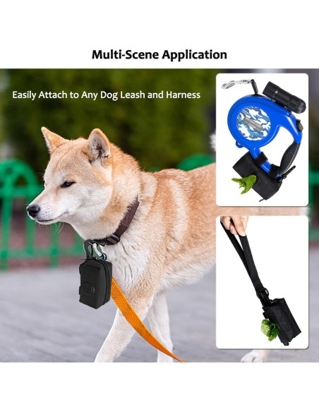 Soporte para bolsas de excremento de perro CAKOVANO + 80 bolsas Soporte para bolsas de excremento de perro CAKOVANO + 80 bolsas