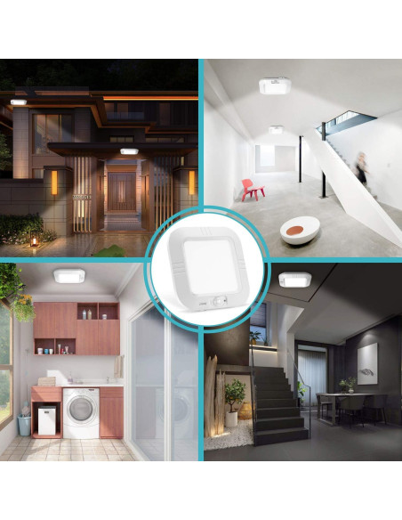 Luz de Techo LED LINEWAY con Sensor de Movimiento 6000K Luz de Techo LED LINEWAY con Sensor de Movimiento 6000K