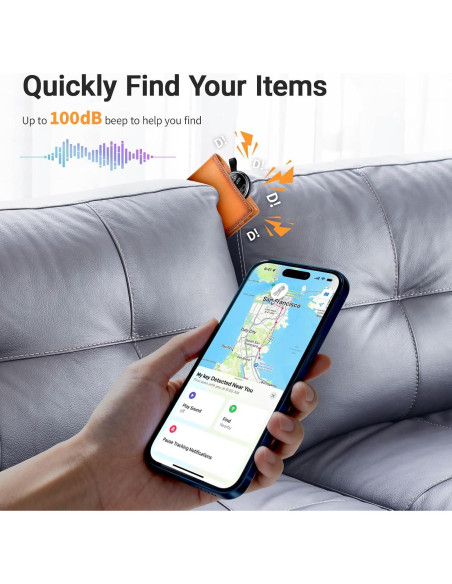 Etiquetas de Rastreo Bluetooth TSIEUSL TX15 - Paquete de 4 Etiquetas de Rastreo Bluetooth TSIEUSL TX15 - Paquete de 4