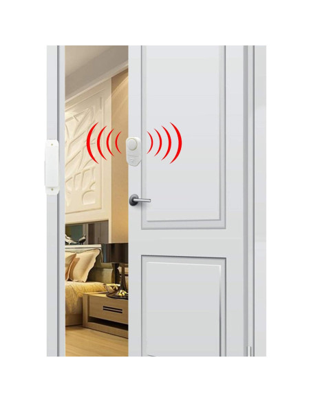 Paquete de 12 Alarmas de Seguridad LiXiongBao para Puertas y Ventanas Paquete de 12 Alarmas de Seguridad LiXiongBao para Puertas y Ventanas