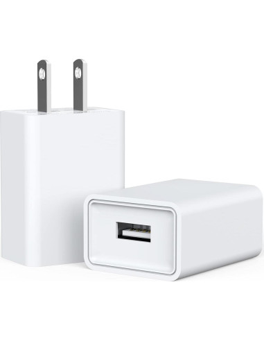 Cargador de Pared USB YooGoal YGCT11 5V 2.1A 4 Piezas