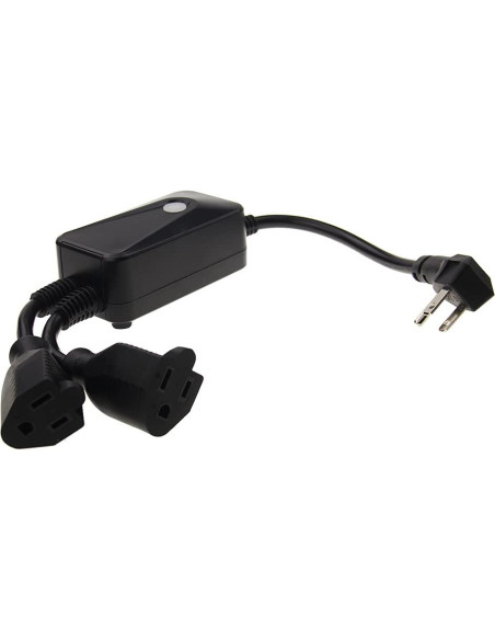Dimmer Inteligente Ironsmith 400W Impermeable con 2 Receptáculos Dimmer Inteligente Ironsmith 400W Impermeable con 2 Receptáculos
