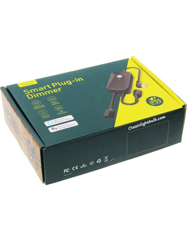 Dimmer Inteligente Ironsmith 400W Impermeable con 2 Receptáculos