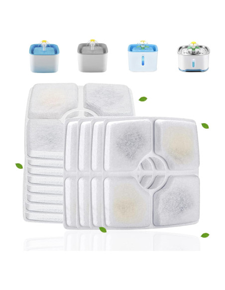 Filtros de Agua para Gatos Cirfifth - Paquete de 12 Unidades Filtros de Agua para Gatos Cirfifth - Paquete de 12 Unidades