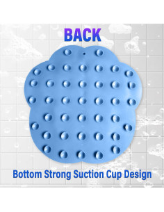 Alfombrilla Exfoliante para Pies Genérico 30x30cm Antideslizante 2