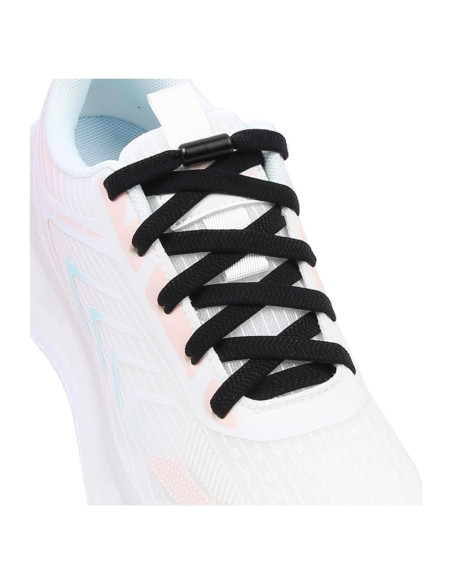 ZHENTOR Cordones Elásticos Sin Nudos 119 cm Negro - 2 Pares ZHENTOR Cordones Elásticos Sin Nudos 119 cm Negro - 2 Pares
