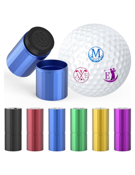 Sello de Pelota de Golf Personalizado UNIGIFTIME Azul Sello de Pelota de Golf Personalizado UNIGIFTIME Azul