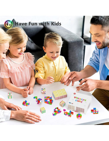 Set de Mini Cubos de Rompecabezas Vdealen - 32 Piezas