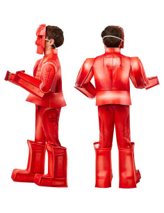 Disfraz Rubie's Rock 'Em Sock 'Em Robots Rojo Rocker Niños 2