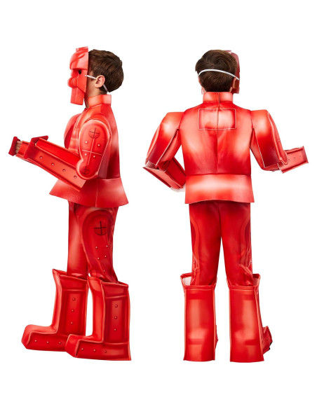 Disfraz Rubie's Rock 'Em Sock 'Em Robots Rojo Rocker Niños Disfraz Rubie's Rock 'Em Sock 'Em Robots Rojo Rocker Niños