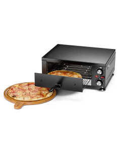 Horno de Pizza Eléctrico Awgpd 10.89 kg Acero Inoxidable Negro
