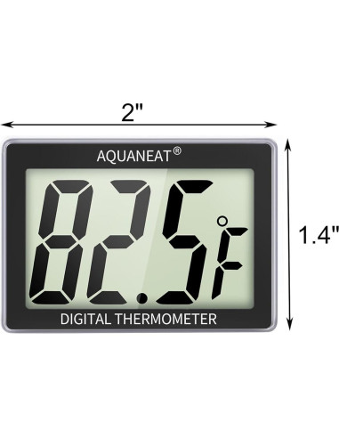 Termómetro Digital de Acuario AQUANEAT DDT-101 con Pantalla LCD