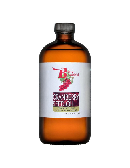 Aceite de Semilla de Arándano Berry Beautiful 473 ml Prensado en Frío Aceite de Semilla de Arándano Berry Beautiful 473 ml Prensado en Frío