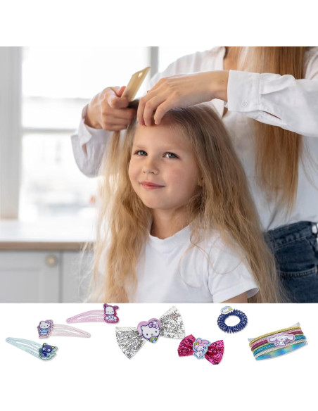 Conjunto de accesorios para el cabello Townley Girl Hello Kitty Conjunto de accesorios para el cabello Townley Girl Hello Kitty