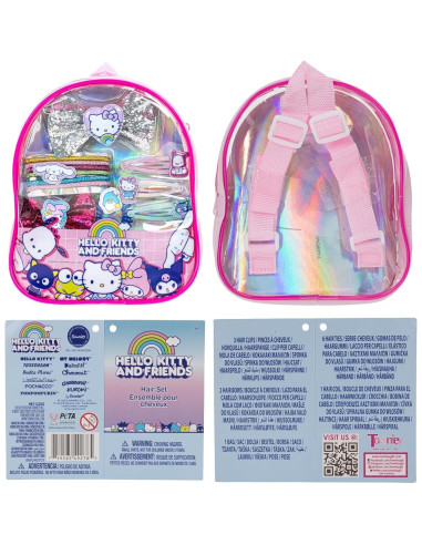 Conjunto de accesorios para el cabello Townley Girl Hello Kitty