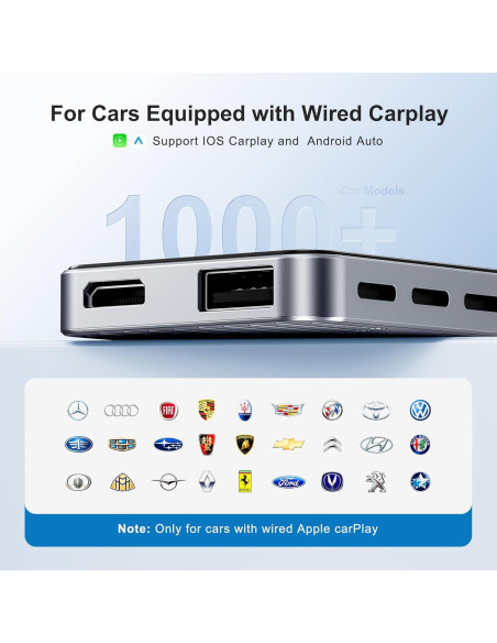 Adaptador Inalámbrico CarPlay FAIMEE T11 4GB RAM 32GB ROM Adaptador Inalámbrico CarPlay FAIMEE T11 4GB RAM 32GB ROM