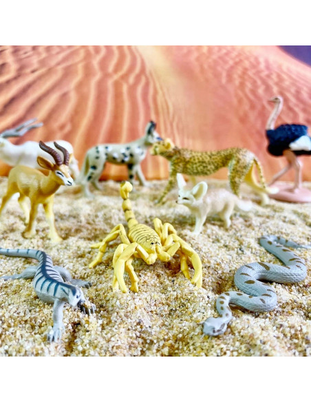 Safari Ltd. TOOB Animales del Desierto del Sahara - 9 Figuras Safari Ltd. TOOB Animales del Desierto del Sahara - 9 Figuras
