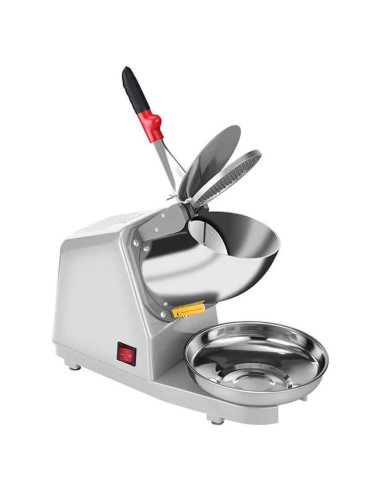 Yahpetes Máquina de Hielo Raspado 84,82 kg/h Doble Cuchilla