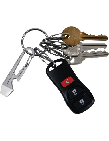 Herramienta Multifuncional Nite Ize DoohicKey Plata