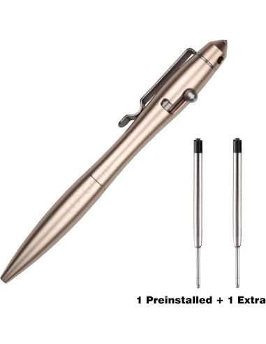 Bolígrafo Retráctil SMOOTHERPRO Oro Rosa 0.5mm EDC