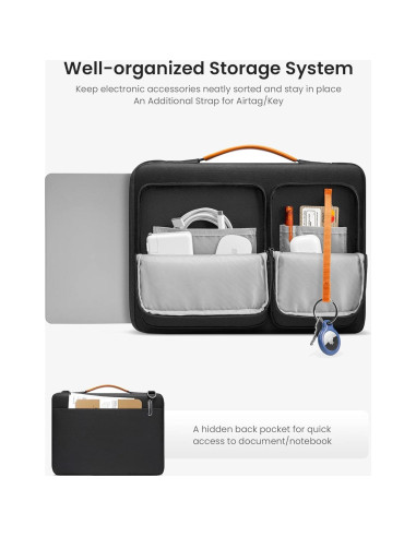Funda Protectora tomtoc A42 para Laptop 15" Resistente Agua