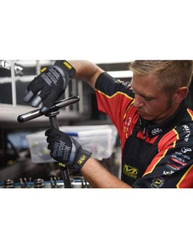Guantes Mechanix Wear FastFit Táctiles Negros Pequeños