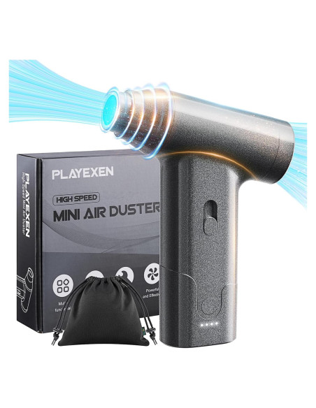 Soplador de Aire Comprimido Playexen PL0201 130000 RPM Portátil Soplador de Aire Comprimido Playexen PL0201 130000 RPM Portátil