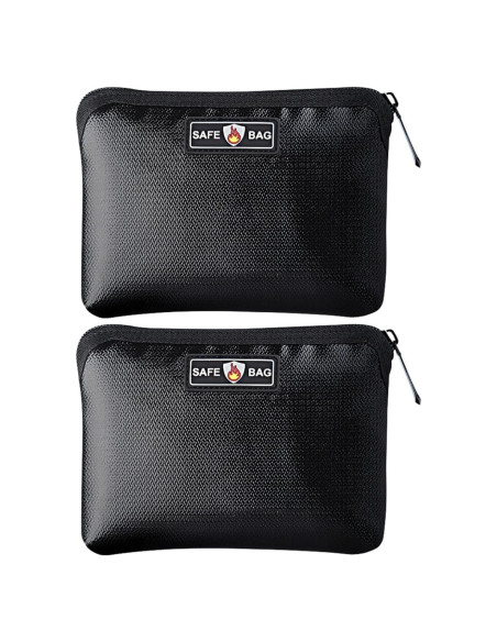 Bolsa a Prueba de Fuego DOITOOL 17x12cm para Efectivo Bolsa a Prueba de Fuego DOITOOL 17x12cm para Efectivo