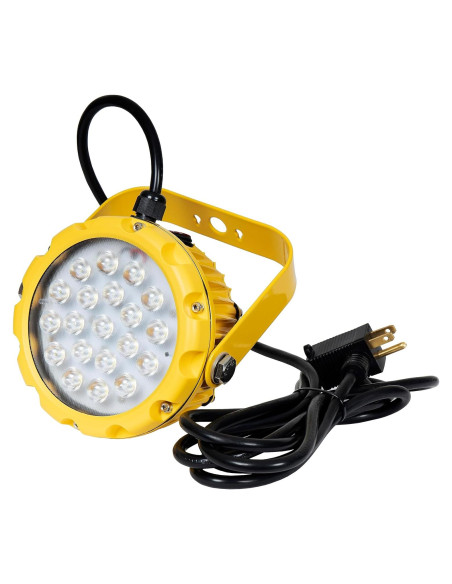 Luz LED Vergo Industrial 30W IP65 3500 Lúmenes Amarillo Luz LED Vergo Industrial 30W IP65 3500 Lúmenes Amarillo