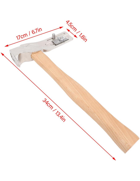 Hacha de Tejado GOWENIC MWT-005-MH 0.79kg Acero Carbono Hacha de Tejado GOWENIC MWT-005-MH 0.79kg Acero Carbono