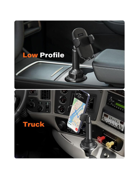 Soporte para teléfono de coche APPS2Car Universal | Brazo largo Soporte para teléfono de coche APPS2Car Universal | Brazo largo