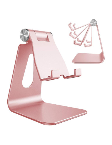 CreaDream Soporte Ajustable para Teléfono Móvil Oro Rosa