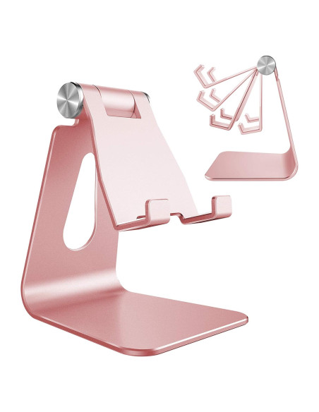CreaDream Soporte Ajustable para Teléfono Móvil Oro Rosa CreaDream Soporte Ajustable para Teléfono Móvil Oro Rosa
