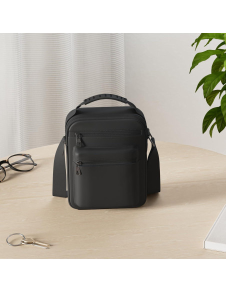 Bolso Cruzado Hombre Nylon 19.8x9.9x24.1cm Ajustable Bolso Cruzado Hombre Nylon 19.8x9.9x24.1cm Ajustable