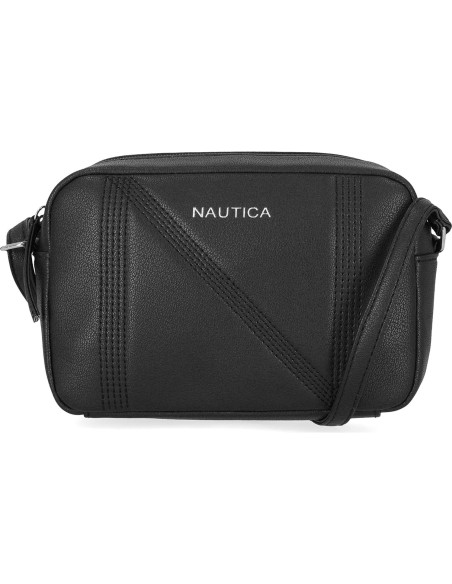 Bolso Cruzado Nautica Candid para Mujeres - Negro Bolso Cruzado Nautica Candid para Mujeres - Negro