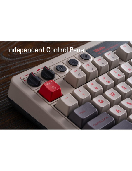 Teclado Mecánico 8Bitdo Edición N 108 Teclas Bluetooth USB-C Teclado Mecánico 8Bitdo Edición N 108 Teclas Bluetooth USB-C