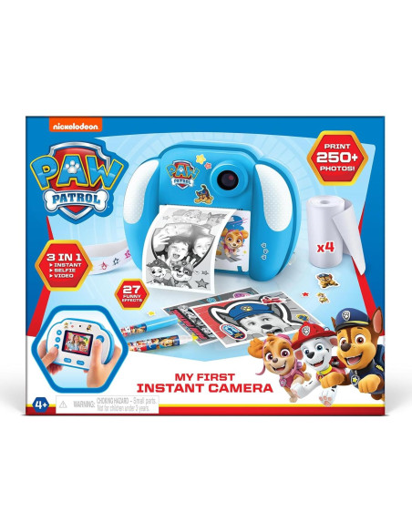 Cámara Instantánea Paw Patrol Canal Toys 12MP Multicolor Cámara Instantánea Paw Patrol Canal Toys 12MP Multicolor